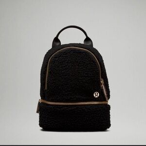 NWT Lululemon City Adventurer Backpack Micro 3L *Fleece Black Gold